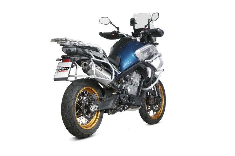 CFMOTO 800MT, il nuovo scarico MIVV Speed Edge