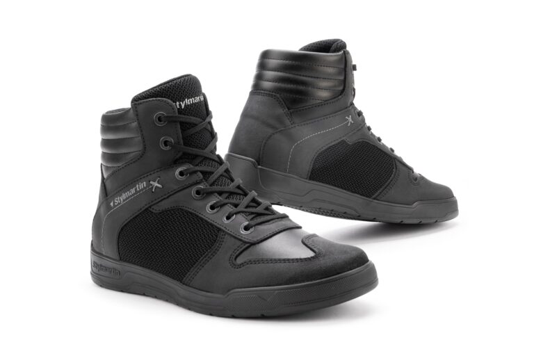 Stylmartin Atom Evo, la sneaker moto total black
