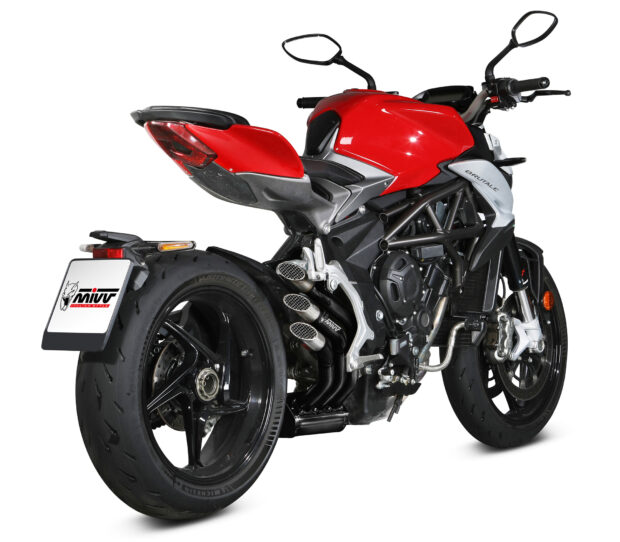 Nuovo scarico MIVV Speed Edge per MV Agusta Brutale 800