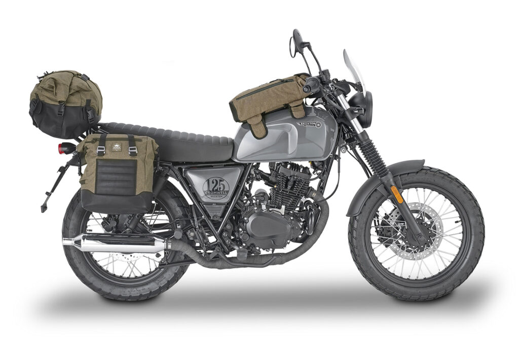 Brixton Cromwell 125, l’allestimento touring firmato Kappa