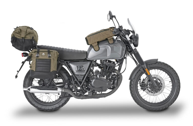 Brixton Cromwell 125, l’allestimento touring firmato Kappa