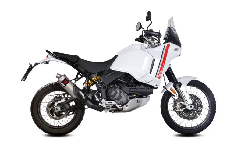 MIVV Dakar in titanio per Ducati DesertX: più potenza e meno peso