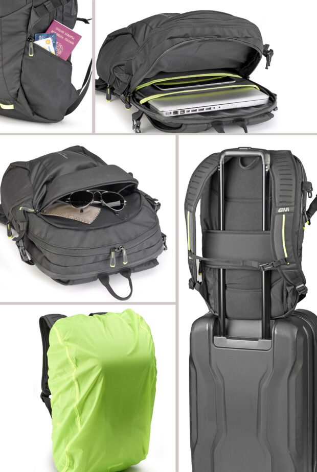 GIVI amplia la gamma EASY-T: nuovo zaino EA129 e borse laterali EA127