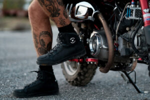 Stylmartin Matt WP, sneaker tecnica total black unisex