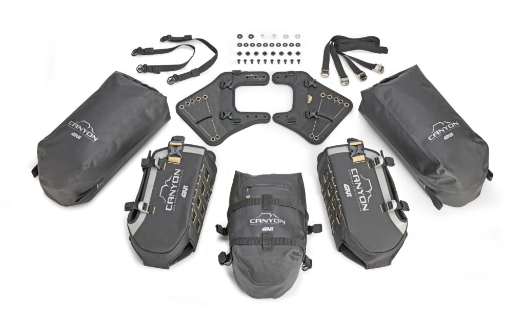 GIVI rinnova le borse Canyon 2025 per l’avventura off-road