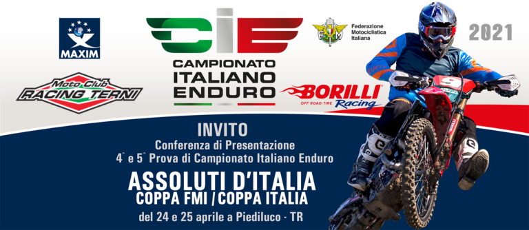 Presentazione online 4ª e 5ª prova Assoluti Enduro