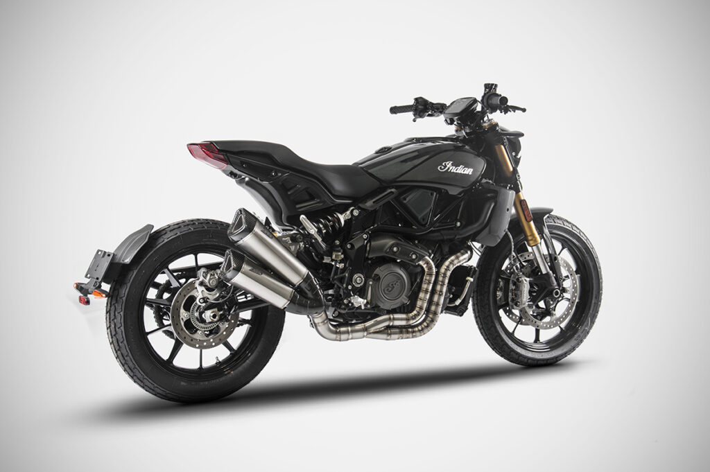 Zard firma un nuovo scarico basso per Triumph Scrambler 1200