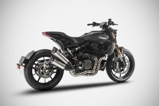 Zard firma un nuovo scarico basso per Triumph Scrambler 1200