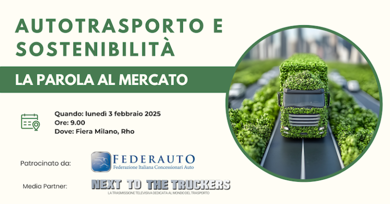 Autotrasporto e sostenibilità, il mercato al centro del dibattito