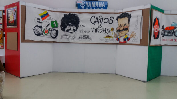 Museo Poggi, in mostra le vignette motociclistiche di Matitaccia