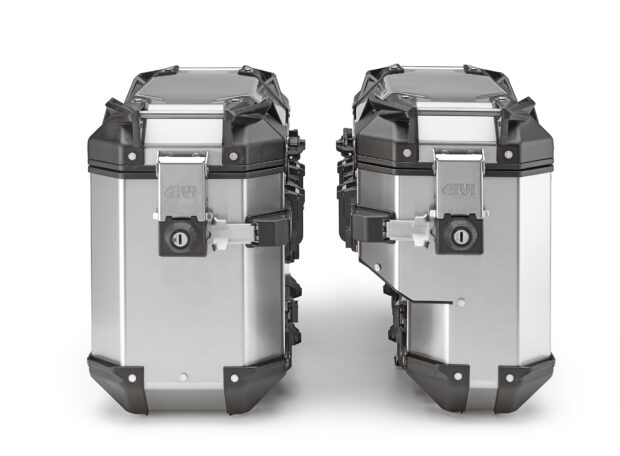 GIVI Trekker Outback EVO: il tris in alluminio si completa