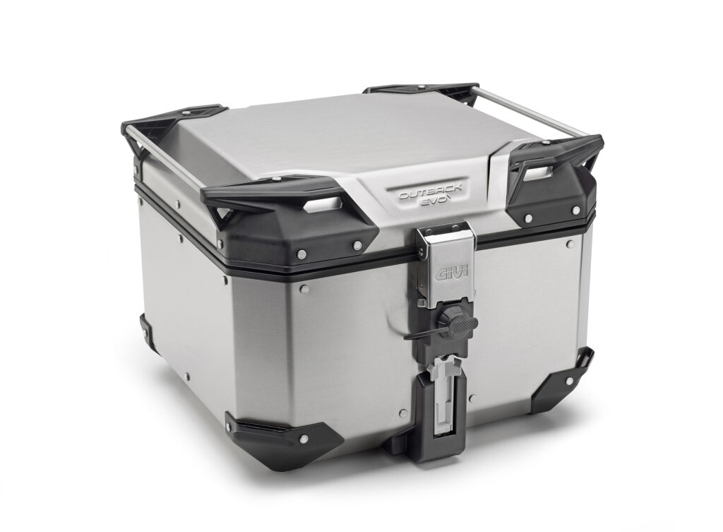 GIVI Trekker Outback EVO: il tris in alluminio si completa