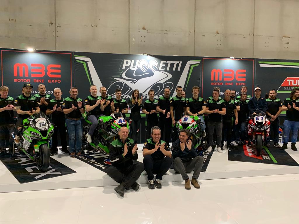 Total Italia rinnova l’accordo con Kawasaki Puccetti Racing