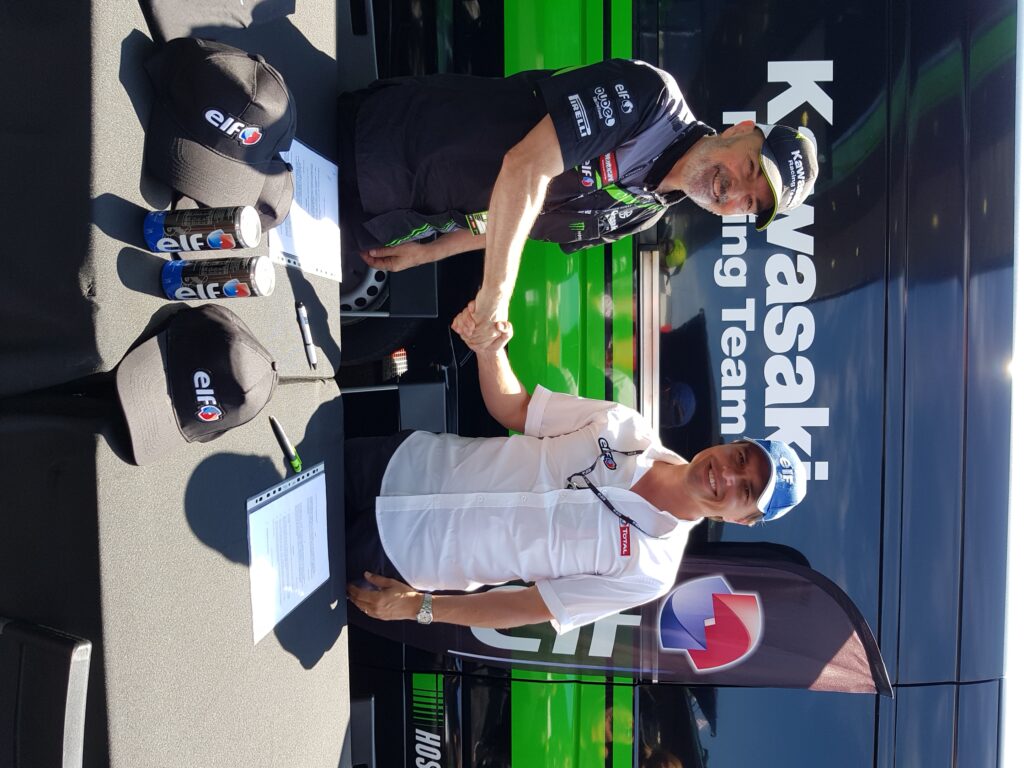 Kawasaki rinnova la scelta dei lubrificanti ELF in Italia