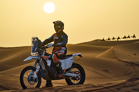 Nuova KTM 450 Rally Replica 2026, la regina dei rally raid