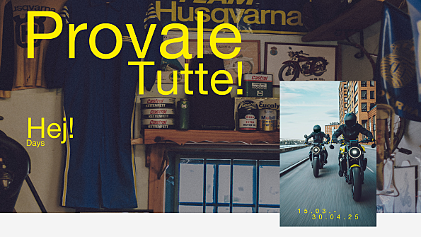 Husqvarna Hej! Days 2025: porte aperte e test ride fino al 30 aprile