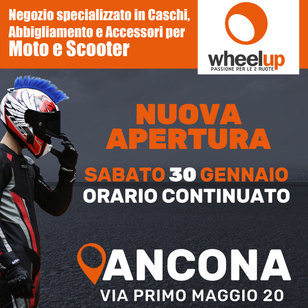 Wheelup apre un nuovo megastore moto ad Ancona