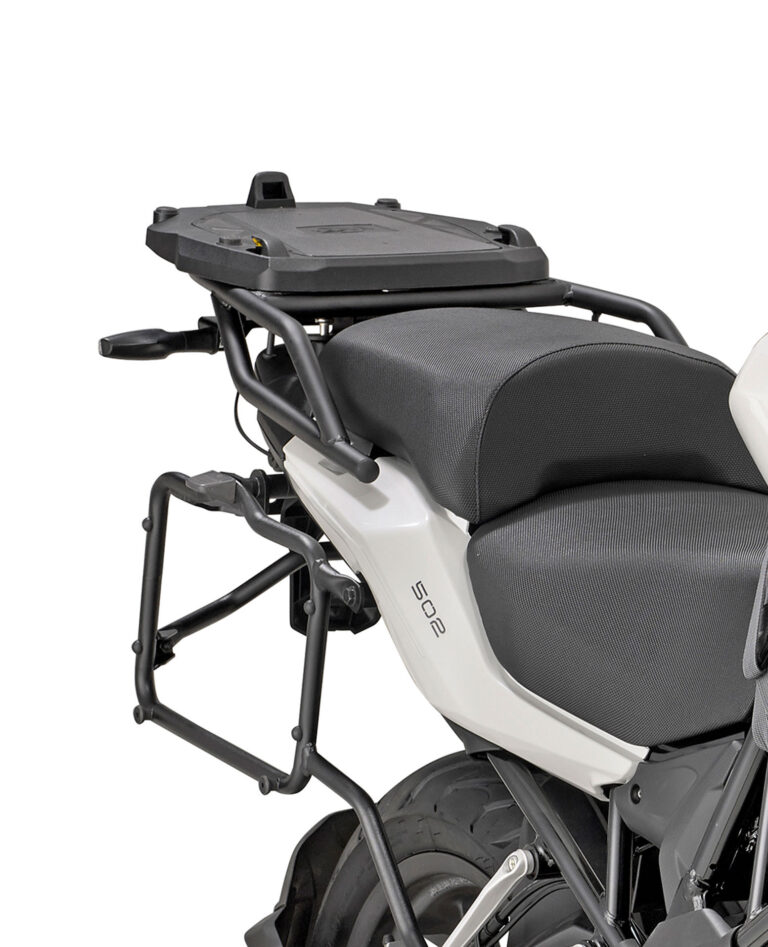 Kappa firma il kit viaggio per la Benelli TRK502