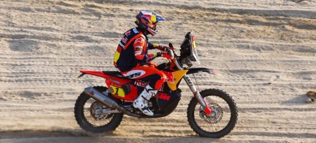 Dakar 2026, moto: Sanders domina la tappa 2 e torna in vetta