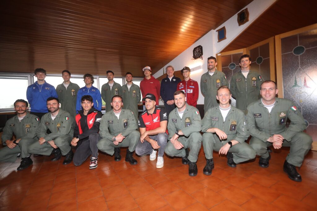 La FMI in visita alle Frecce Tricolori: velocità e gioco di squadra