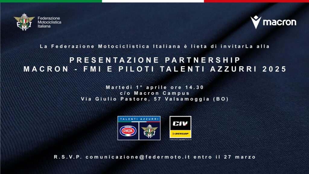 Macron nuovo partner FMI e Talenti Azzurri 2025