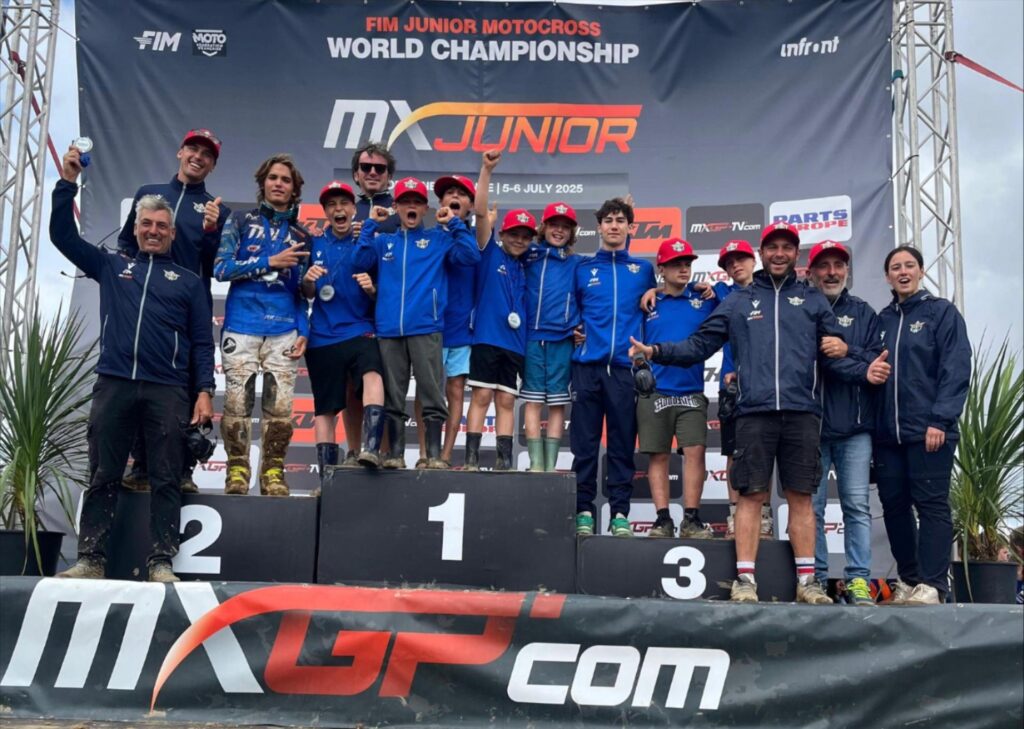 Mondiale Motocross Junior, Italia vice campione del mondo