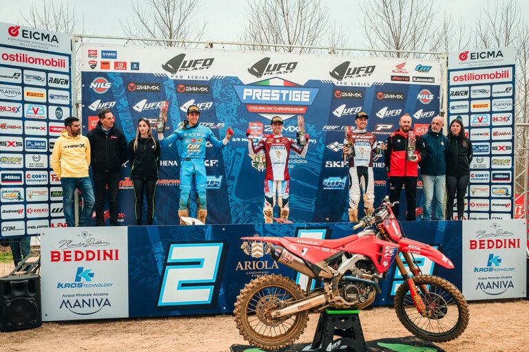 Lata domina l’Italiano Prestige MX2, Bacchetta brilla a Motodays
