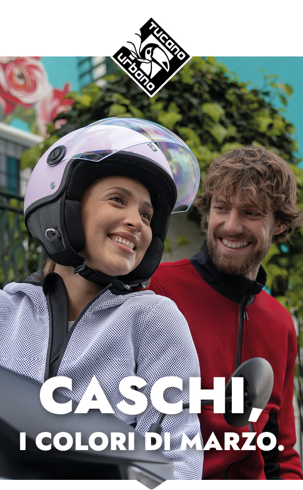 Caschi Tucano Urbano, i colori della primavera in città