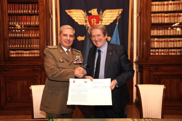 Protocollo di intesa tra FMI ed Esercito Italiano