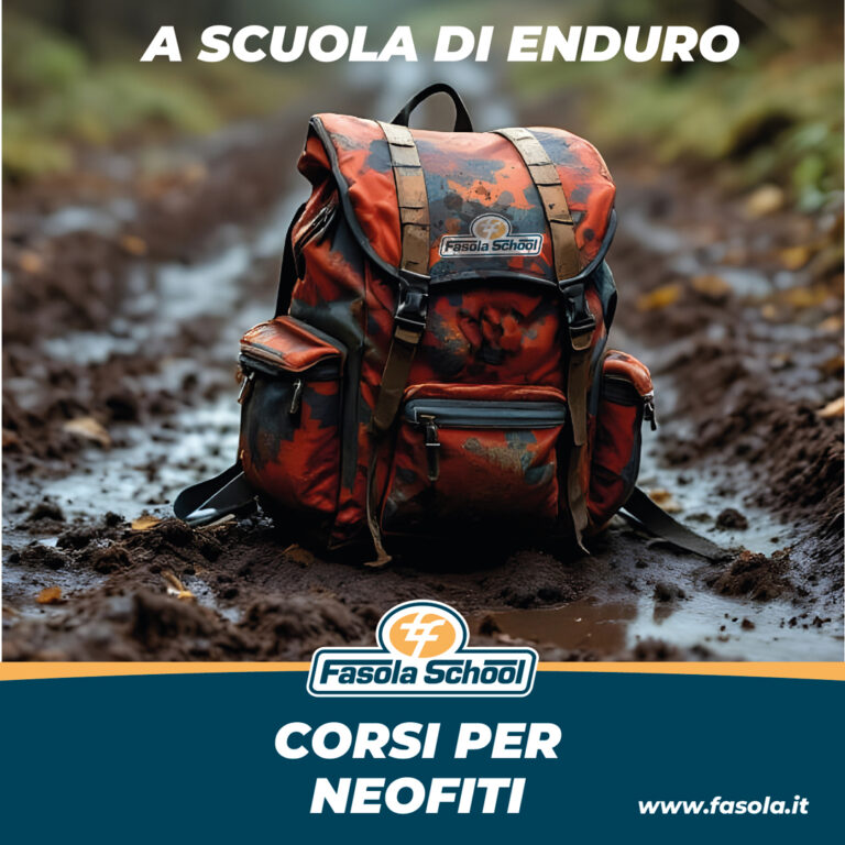 Fasola School, nuovi corsi enduro e maxi per neofiti