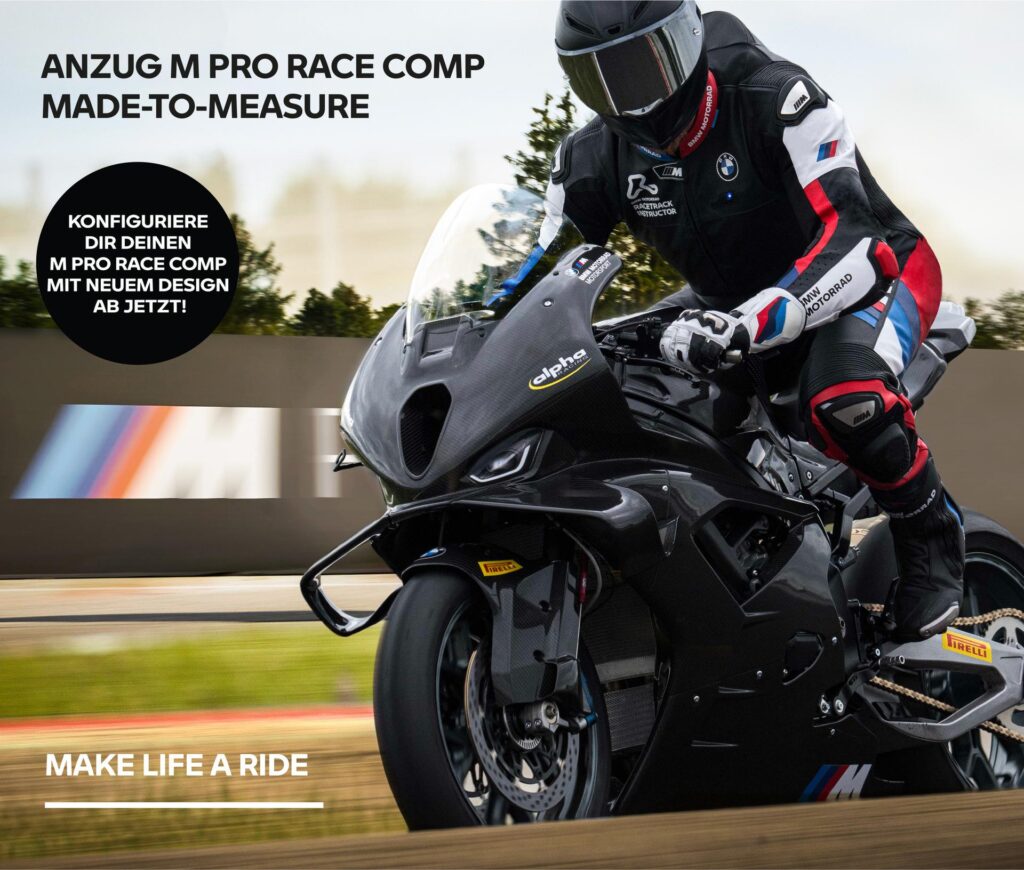 Nuova BMW M Pro Race Comp: online il configuratore 2025
