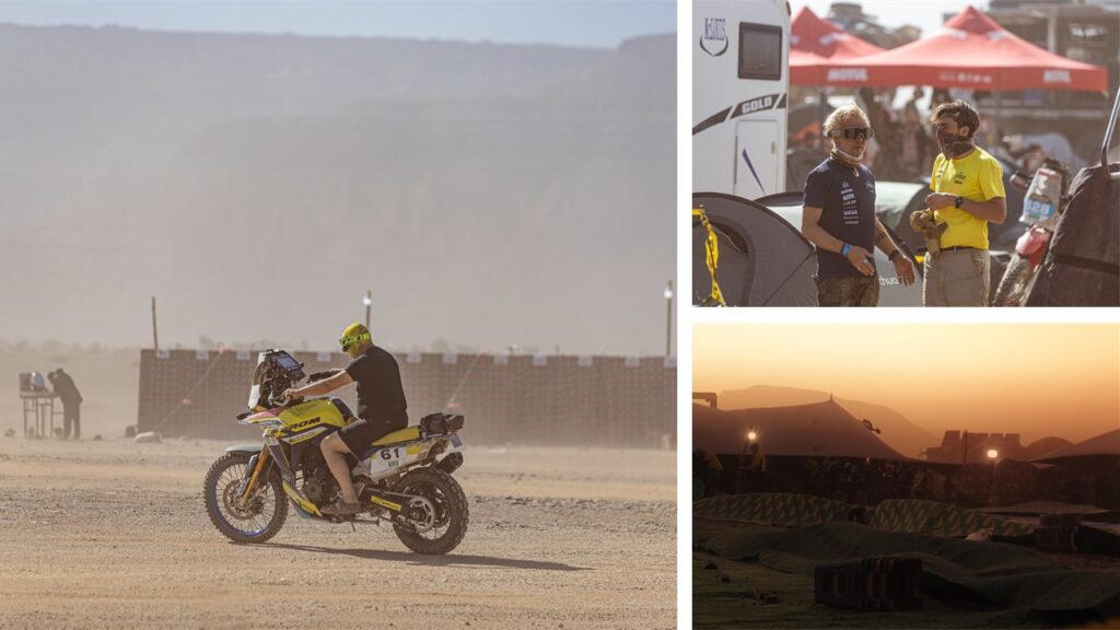 Africa Eco Race 2025, annullata la nona tappa per la tempesta di sabbia