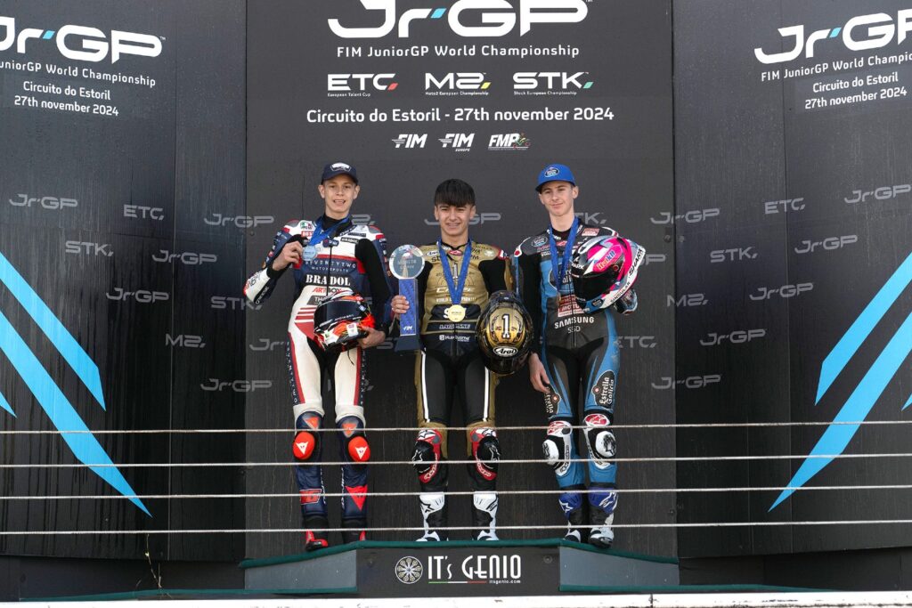 JuniorGP Estoril: Pini vice iridato, Pugliese terzo in ETC