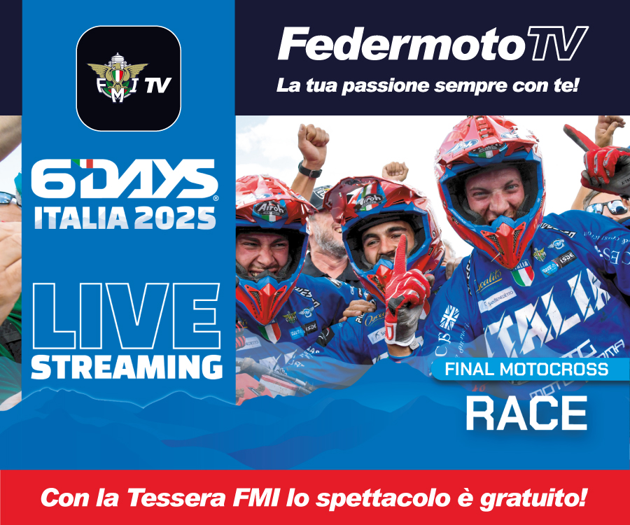 Sei Giorni Enduro, la finale di motocross live su FedermotoTV