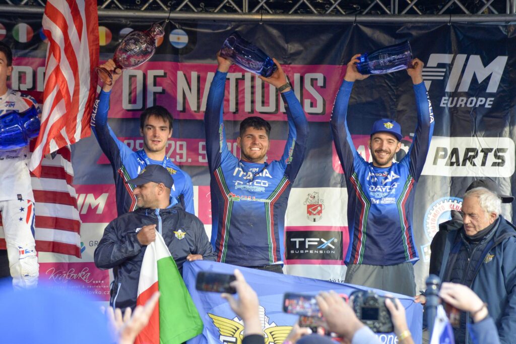 Italia sul podio al Quadcross delle Nazioni a Loket