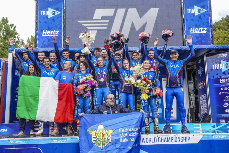 Trial delle Nazioni 2024, Italia sul podio in tutte le gare