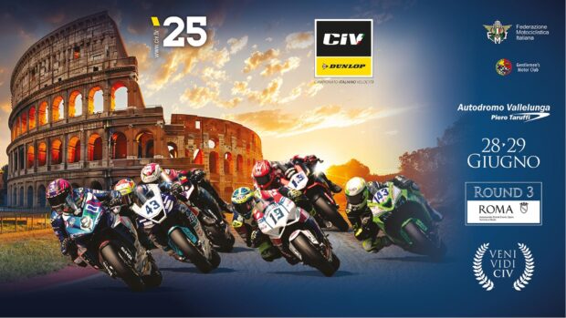 Dunlop CIV 2025, il round Roma Capitale accende Vallelunga