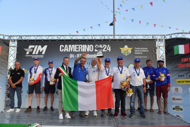 Italia campione al FIM Enduro Vintage Trophy per la quarta volta