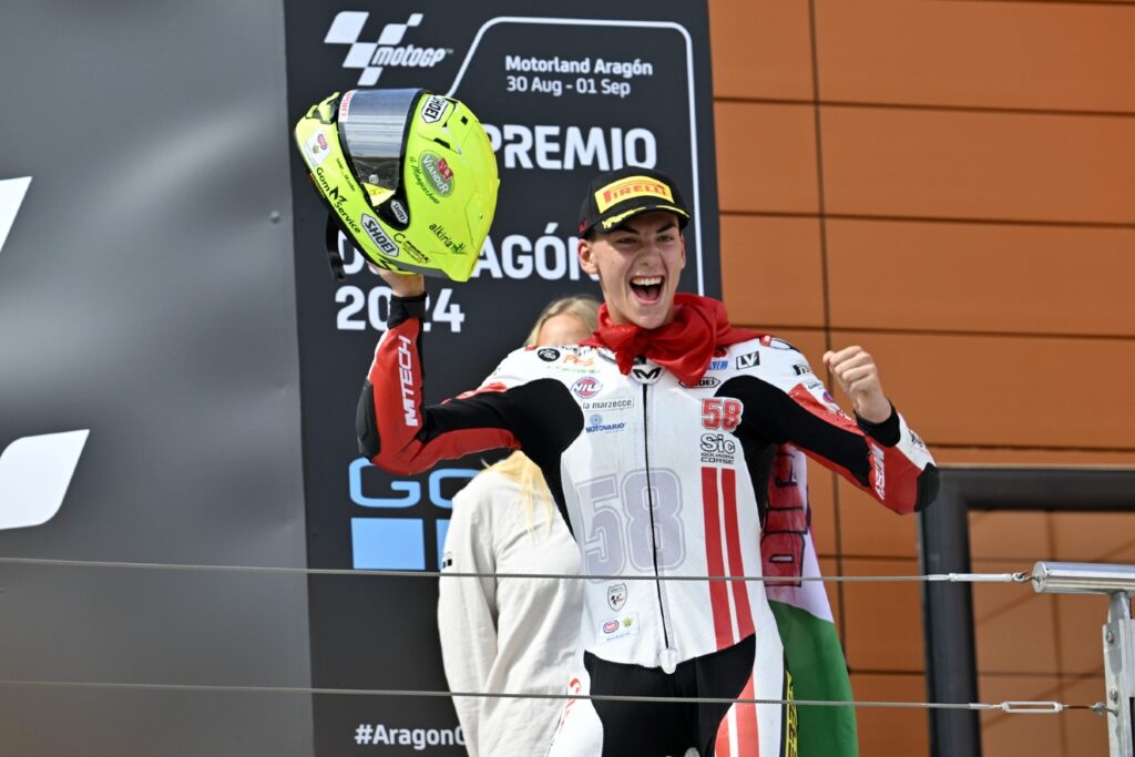 Lunetta sul podio in Moto3, Talenti Azzurri protagonisti
