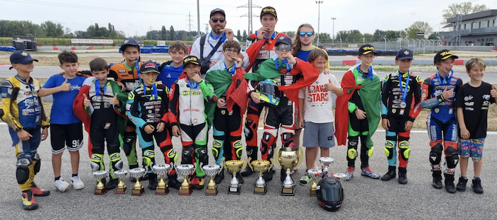 Italia dominatrice all’Europeo Mini Road Racing 2024