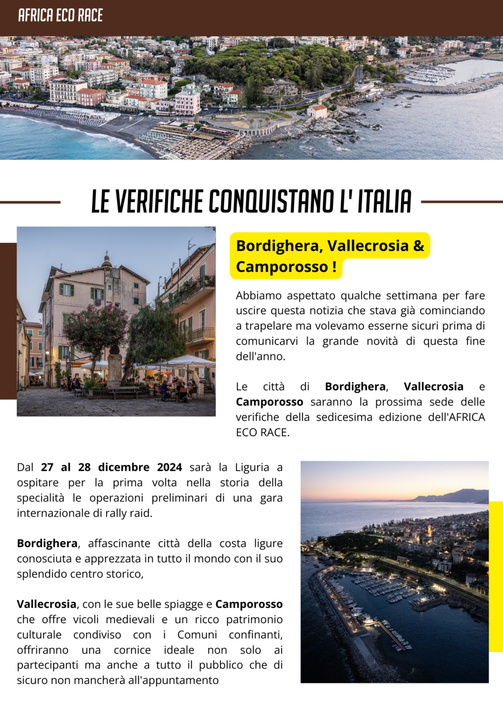 Africa Eco Race 2025, aperte le iscrizioni per l’edizione africana