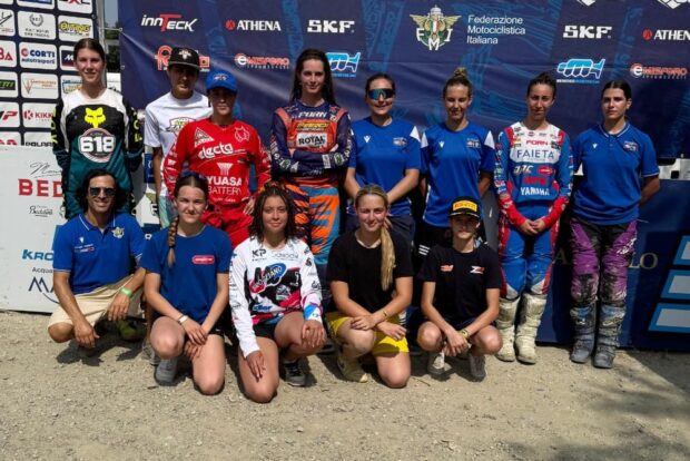 Pata Talenti Azzurri FMI brillano tra Motocross, Supermoto e Flat Track