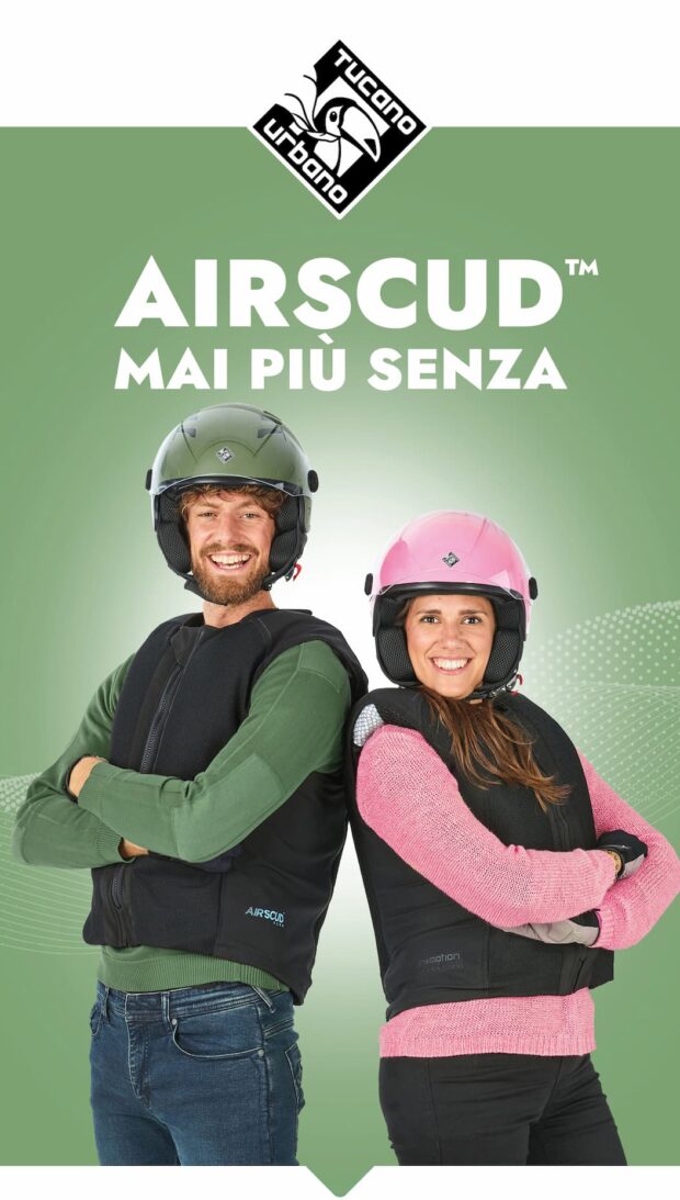 Tucano Urbano Airscud: quattro airbag per l’uso quotidiano