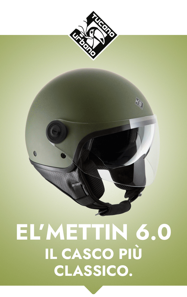 El'Mettin 6.0, il casco classico ora omologato ECE 22.06