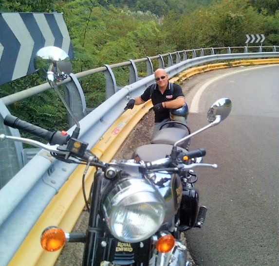 Franco Trentalance, vacanze in moto tra mente e sicurezza