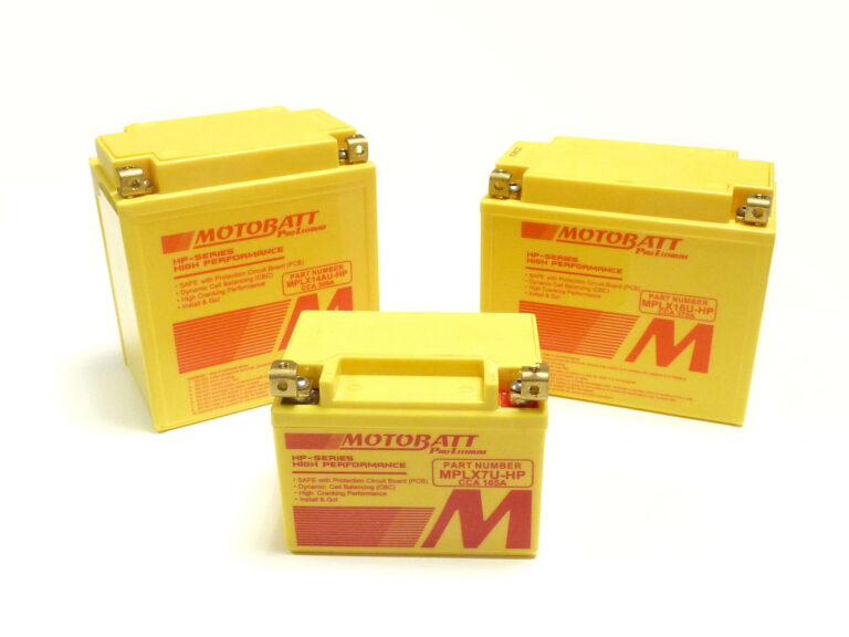 Motobatt HP Series, nuova generazione di batterie al litio