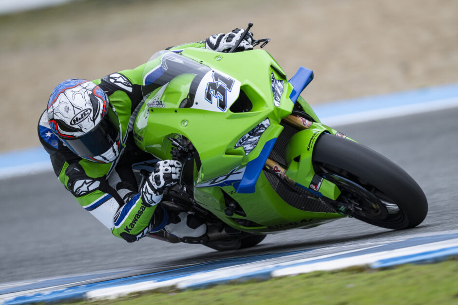 Kawasaki WorldSBK, test di Jerez 2026 per Gerloff