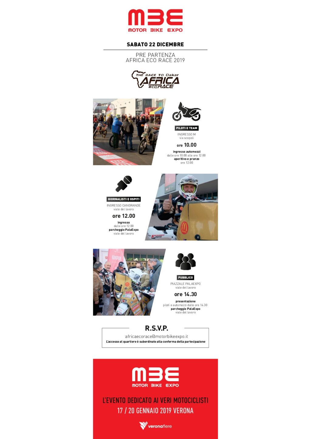 Motor Bike Expo porta l’Africa Eco Race nel cuore di Verona