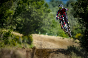 Petrucci in allenamento al Miravalle di Montevarchi