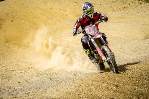 Petrucci in allenamento al Miravalle di Montevarchi